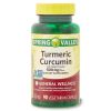 Spring Valley Turmeric Curcumin with Ginger Powder General Wellness Dietary Supplement Vegetarian Capsules, 500 mg, 90 Count